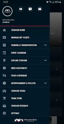 Mercedes-Benz Stadium android App screenshot 0